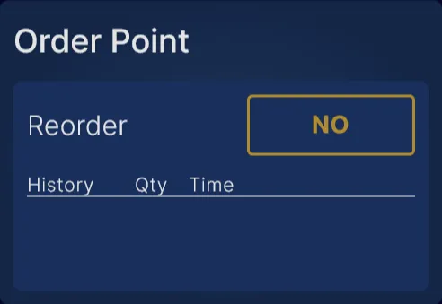 Create Order Point Reports