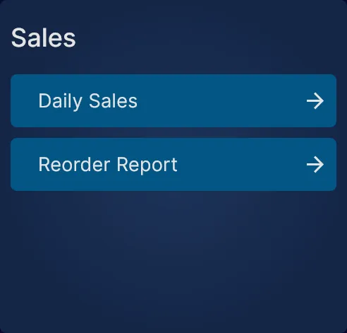 Sales Reports